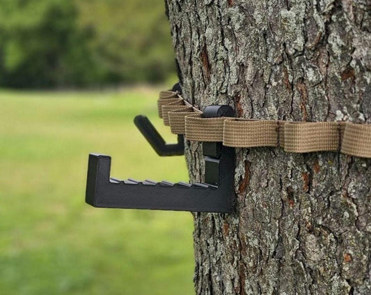 Saddle Hunting Bow Hanger with Molle Clips